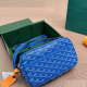 Blue Daily Letters Zipper Bags