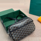 Black Daily Letters Zipper Bags