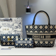 Tibetan Blue Daily Letters Contrast Bags
