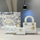 White Daily Letters Metal Accessories Trim Bags