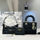 Black Daily Letters Metal Accessories Trim Bags