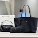 Black Daily Letters Patchwork Bags