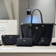Black Daily Letters Patchwork Bags