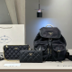 Black Daily Letters Chains Bags