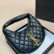 Black Daily Letters Zipper Bags