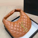 Tangerine Red Daily Letters Zipper Bags