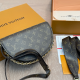 Brown Daily Letters Chains Bags