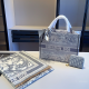 Gray Blue Daily Letters Patchwork Bags