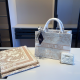 Cream White Daily Letters Contrast Bags