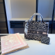 Black Pink Daily Letters Contrast Bags