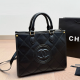 Black Daily Letters Patchwork Bags