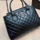 Black Daily Letters Patchwork Bags