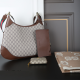 Brown Daily Letters Contrast Bags