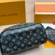 Black Gray Daily Print Zipper Bags