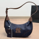 The cowboy blue Daily Letters Zipper Bags