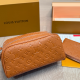 Yellow Brown Daily Letters Zipper Bags