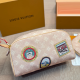 Pink Daily Letters Zipper Bags