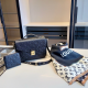 Black Daily Letters Patchwork Bags