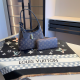 Black Daily Letters Patchwork Bags