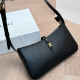Black Daily Letters Zipper Bags