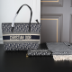 Black Daily Letters Contrast Bags