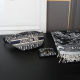 Black Daily Letters Patchwork Bags