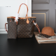 Yellow Brown Daily Letters Contrast Bags