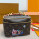 Brown Daily Letters Zipper Bags