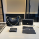 Black Daily Letters Chains Bags