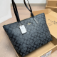 Black Daily Letters Patchwork Bags