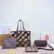 Brown Daily Plaid Patchwork Bags