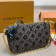 Brown Daily Letters Chains Bags