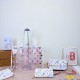 White Rose Red Daily Letters Contrast Bags
