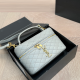 Grey Daily Letters Zipper Bags