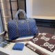 Blue Daily Letters Contrast Bags