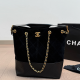 Black Daily Letters Patchwork Bags