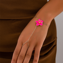 Rose Red Daily Flowers Chains Bracelets