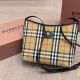 Black Daily Plaid Contrast Bags