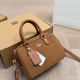 Yellow Brown Daily Letters Zipper Bags