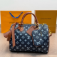 Tibetan Blue Daily Letters Contrast Bags
