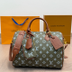 Green Daily Letters Contrast Bags