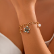 Gold Daily Christmas Tree Chains Bracelets