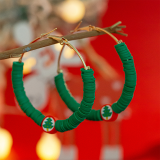Multicolor Daily Contrast Earrings