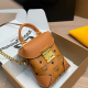 Brown Daily Letters Chains Bags