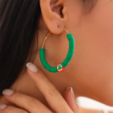 Multicolor Daily Contrast Earrings