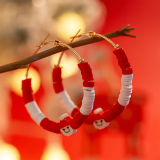 Multicolor Daily Contrast Earrings