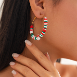 Multicolor Daily Contrast Earrings