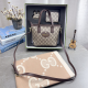 Brown Daily Letters Contrast Bags