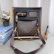 Brown Daily Letters Chains Bags