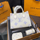 Purple Daily Letters Contrast Bags